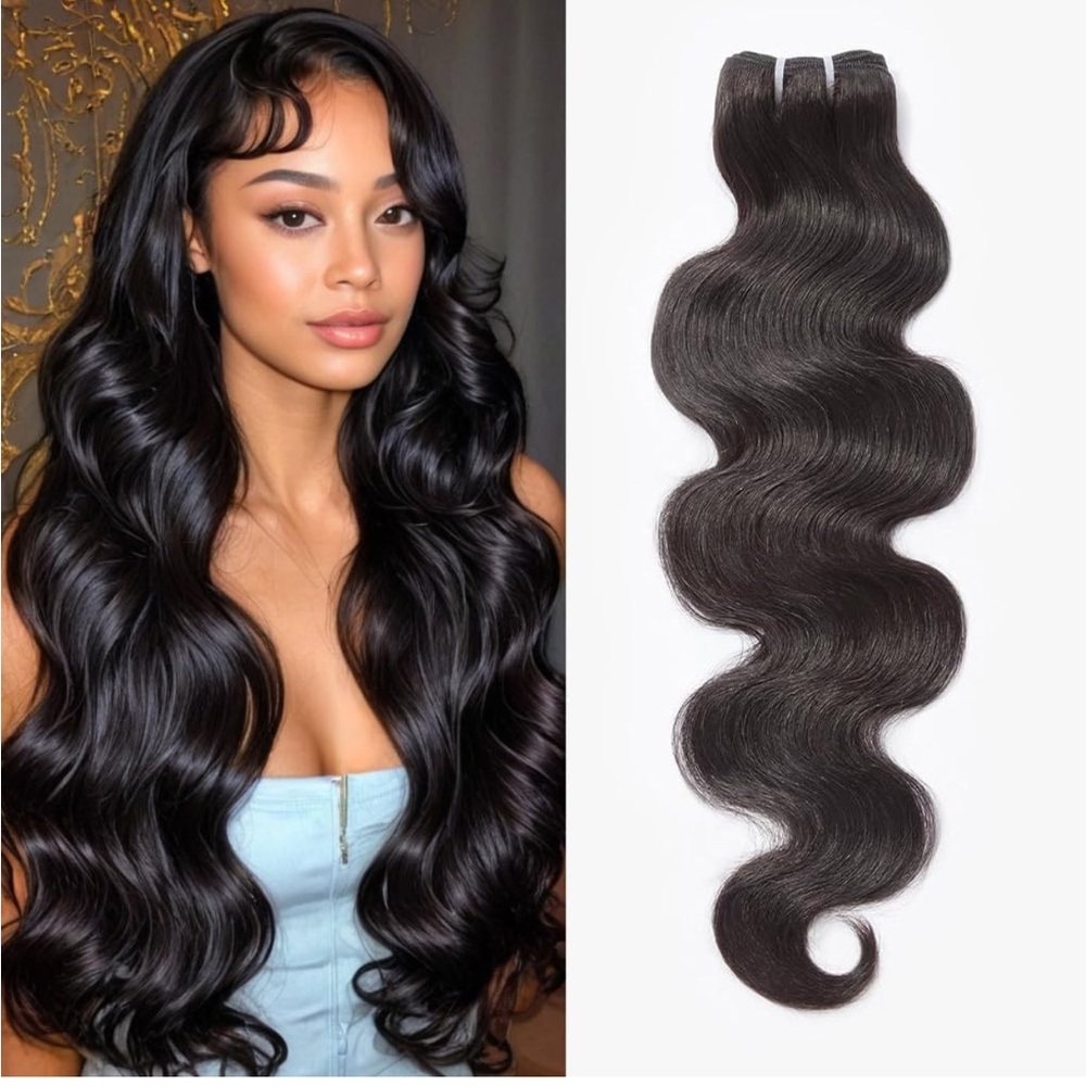 18” 100% Unprocessed Brazilian Virgin Hair Quick Weave Bundle